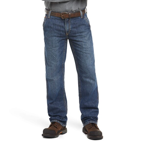 Ariat FR M4 Relaxed Workhorse Boot Cut Jean in Flint